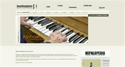 Desktop Screenshot of nepalisongchord.com